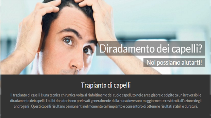 trapianto capelli